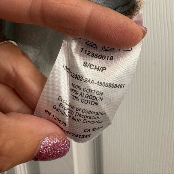 Wrangler Women’s Tie Front Sleeveless Western Shirt SZ Small - Picture 5 of 10